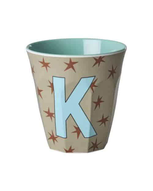 Rice Alfabet beker K Stars