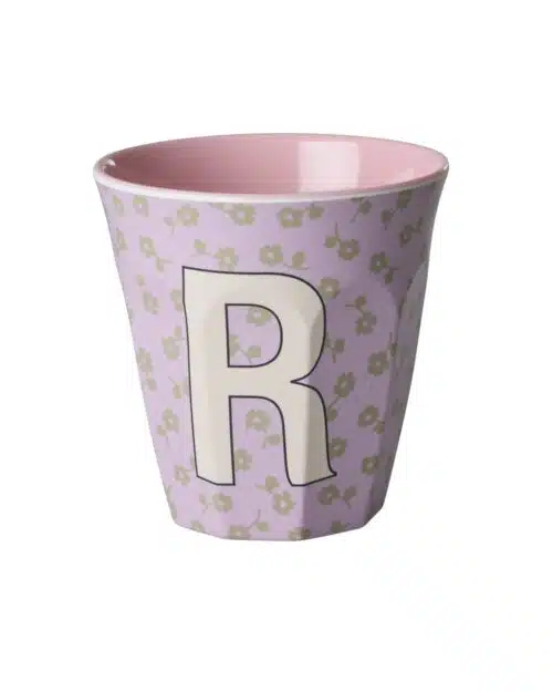 Rice Alfabet beker R Flowers