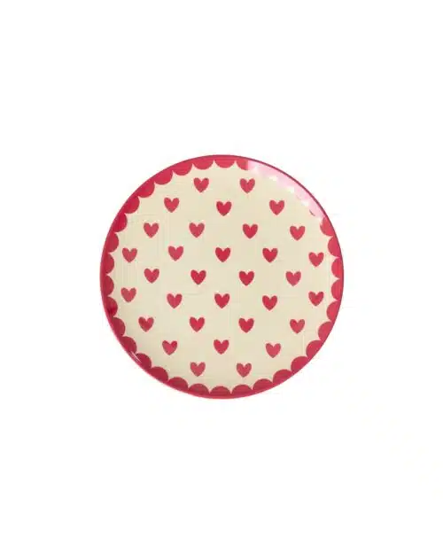 Rice Gebaksbordje Hearts Red Kiss