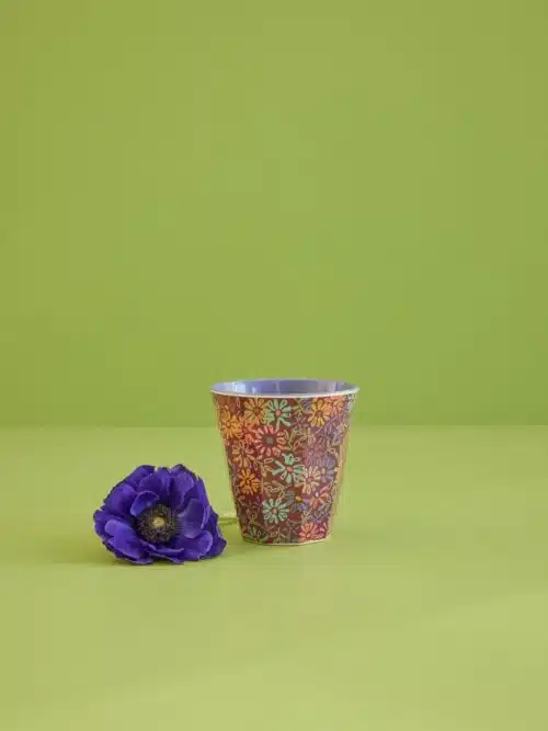 Rice melamine beker Wild Vintage Flower