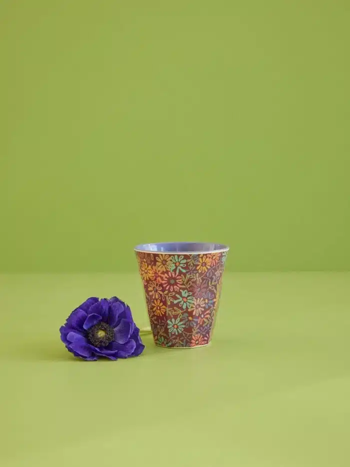 Melamine beker Wild Vintage Flower