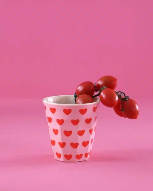 Rice melamine cup Sweet Hearts