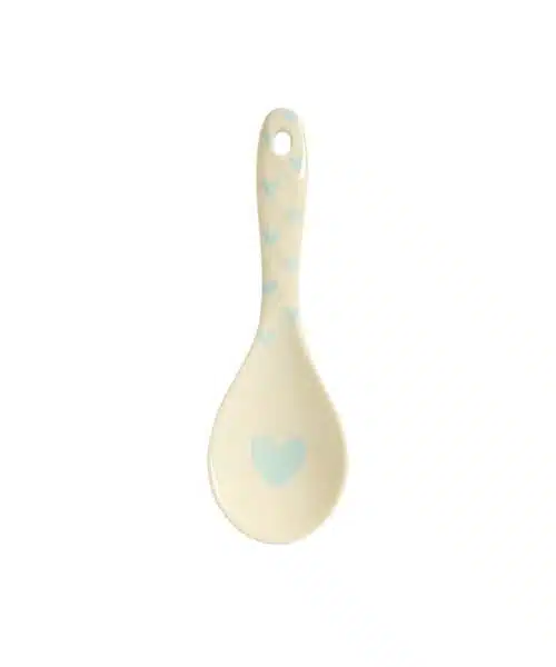 Rice Opscheplepel Hearts Dark Mint