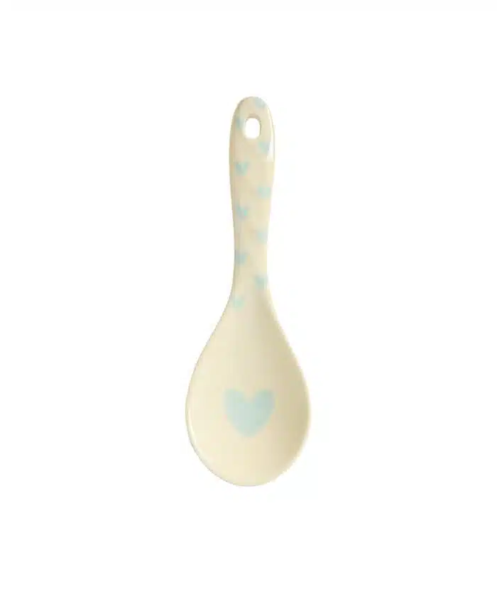 Rice Opscheplepel Hearts Dark Mint