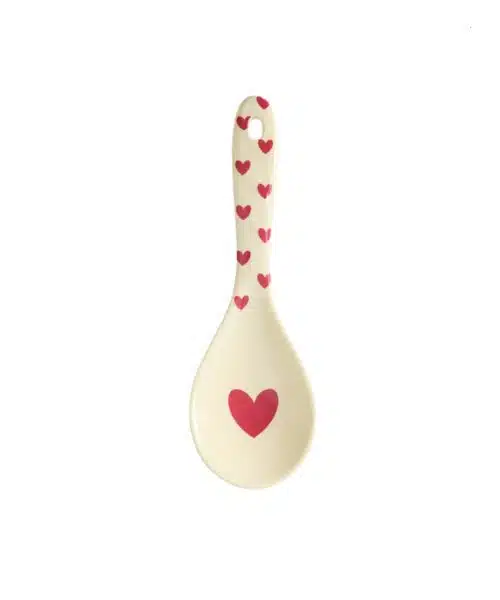 Rice Opscheplepel Hearts Red Kiss