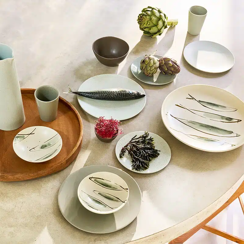 Schaaltje Ogawa 4 Fishes