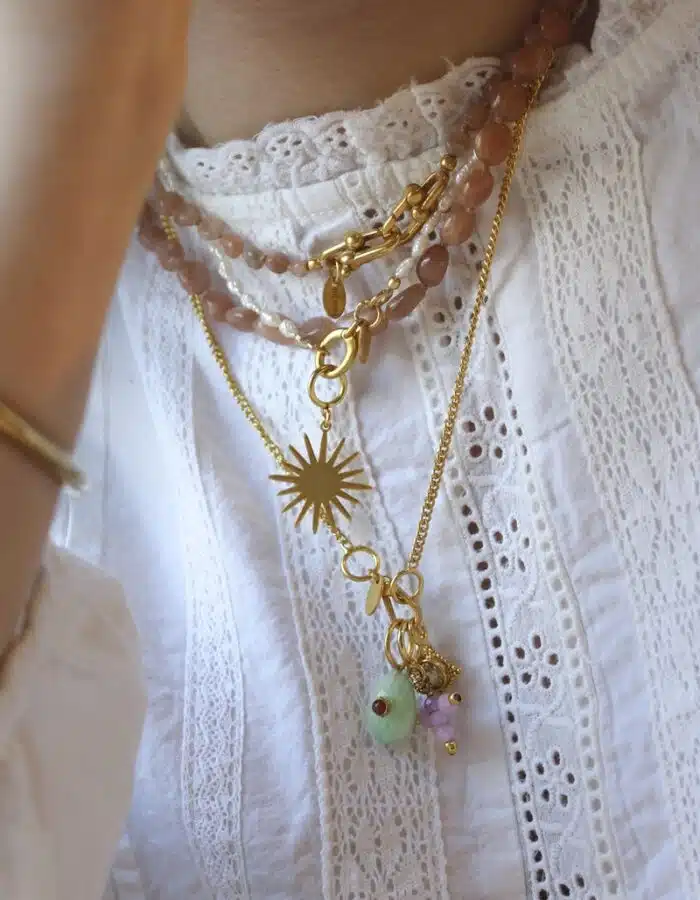 Simple Necklace Gourmet Chain gold