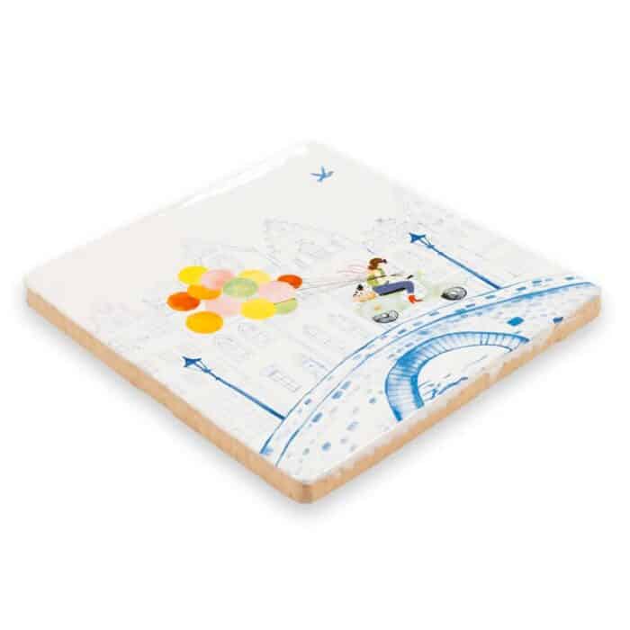 Storytile Balloon service 13x13cm