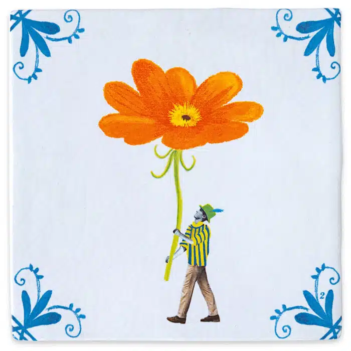 Storytiles Ik breng je een bloem