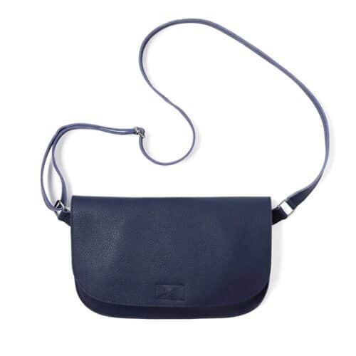 Tas Leer Lazy Boy Ink Blue