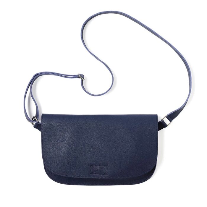 Tas Leer Lazy Boy Ink Blue
