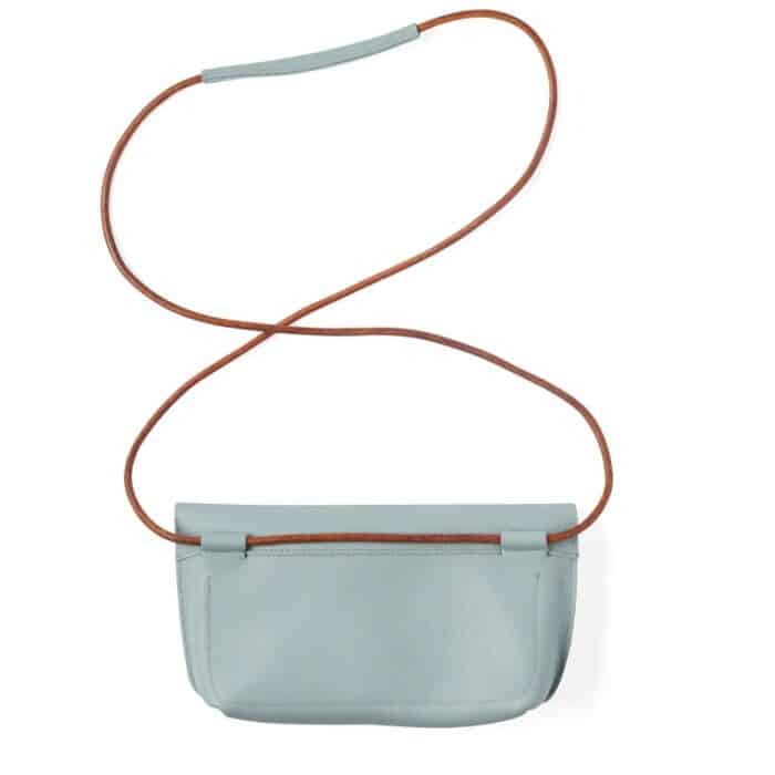 Tas Leer Secret Garden Dusty Green