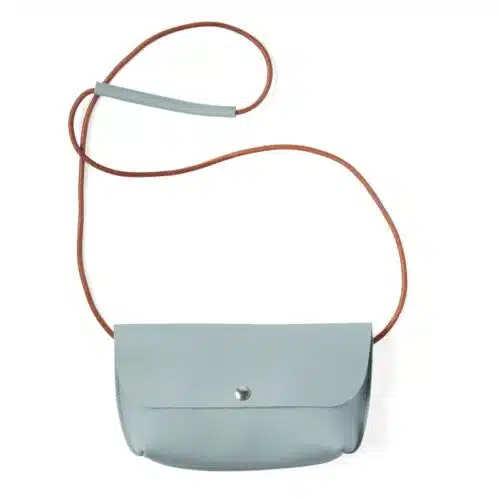 Tas Leer Secret Garden Dusty Green