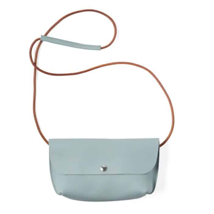 Tas Leer Secret Garden Dusty Green