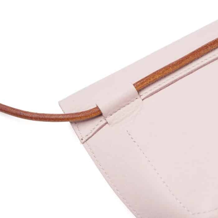 Tas Leer Secret Garden Powder Pink