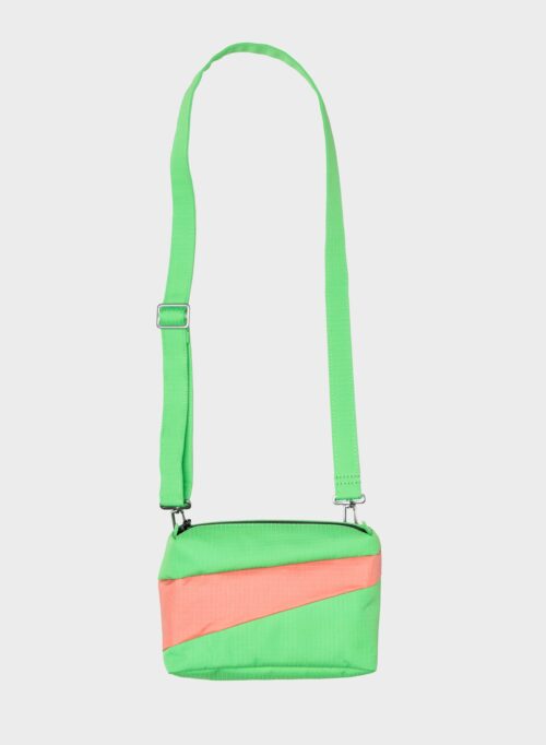 The New Bum Bag Small Greenscreen&Coral