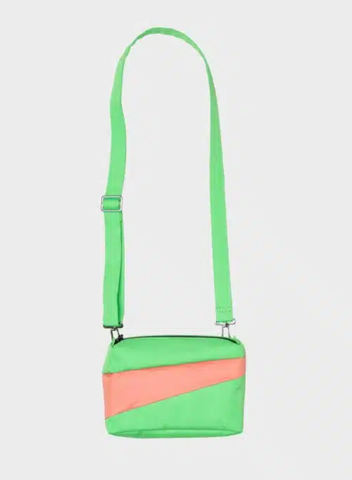 The New Bum Bag Small Greenscreen&Coral