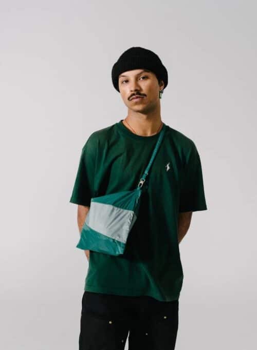 The New Pouch Large Pine&Grey