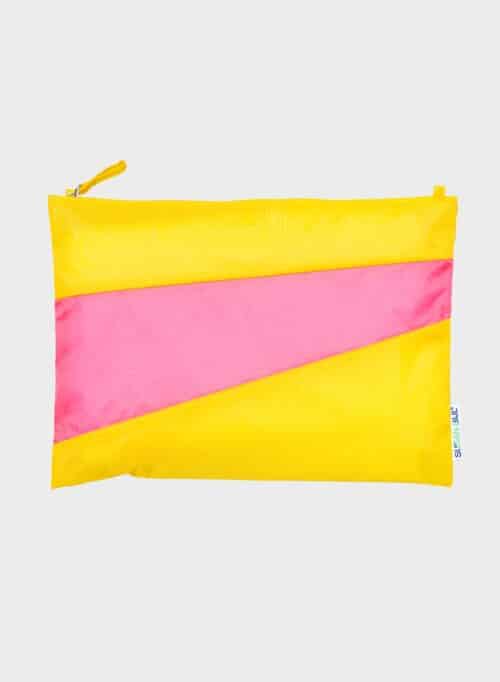 The New Pouch Large TVYellow& FluoPink
