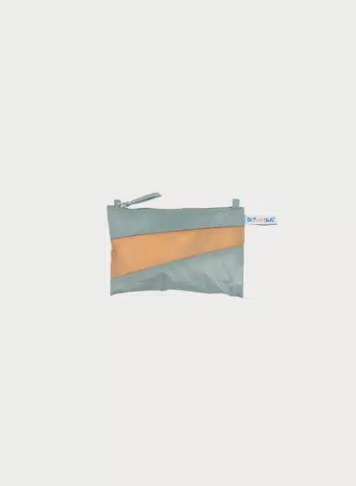 The New Pouch Small Grey & Camel