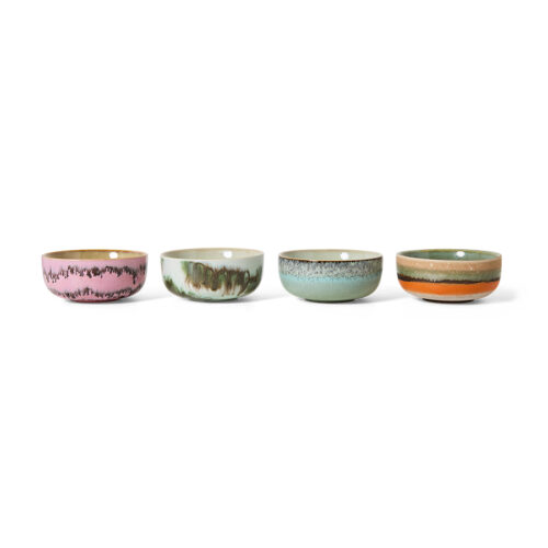 70's Tapas Bowls Renaissance set/4