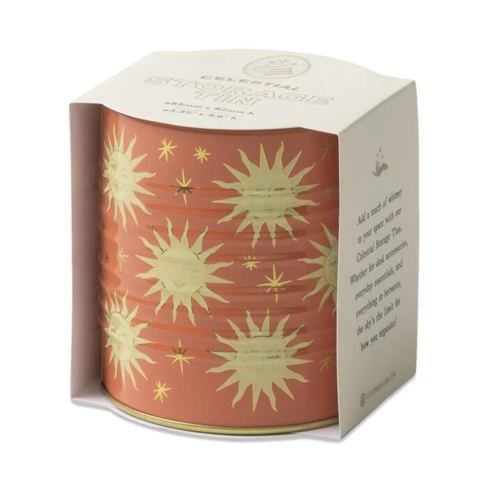 A Dopo storage tin Terracotta Sun