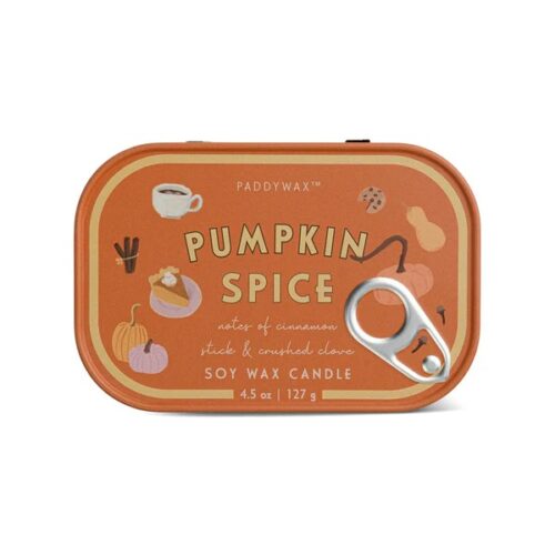Bistro kaars in blik Pumpkin Spice