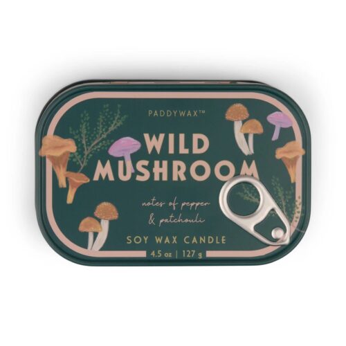Bistro kaars in blik Wild Mushroom