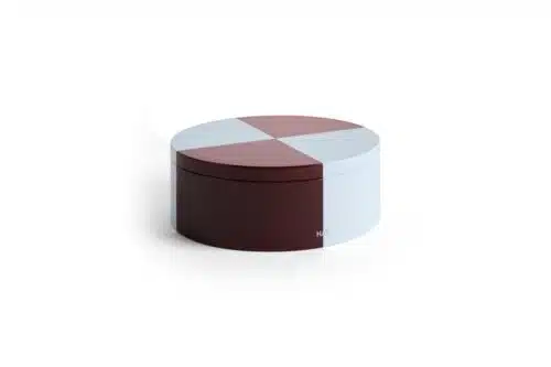 Blik rond Burgundy - Iceblue