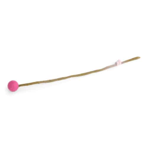 Bloem vilt klein Bright Pink