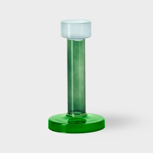 Bole kandelaar Medium Blue-Green