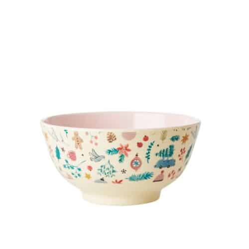 Bowl melamine Kerstauto