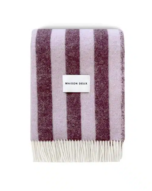 Candy Wrap Blanket Lila Aubergine