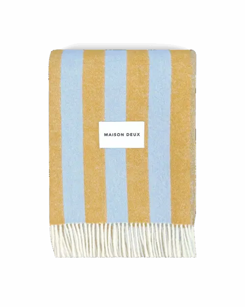 Candy Wrap Plaid Blauw Honing