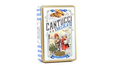 Cantucci met chocolade Winterblik