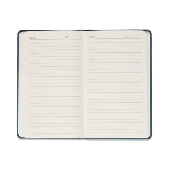 Celestial Journal linnen Teal Moon