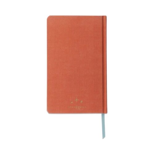 Celestial Journal linnen Terracotta Sun