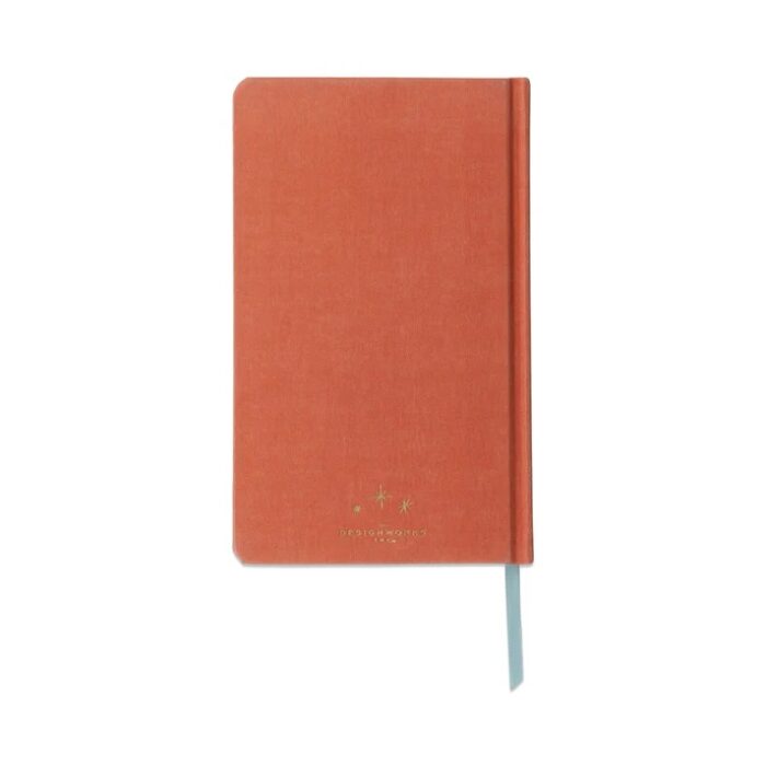 Celestial Journal linnen Terracotta Sun