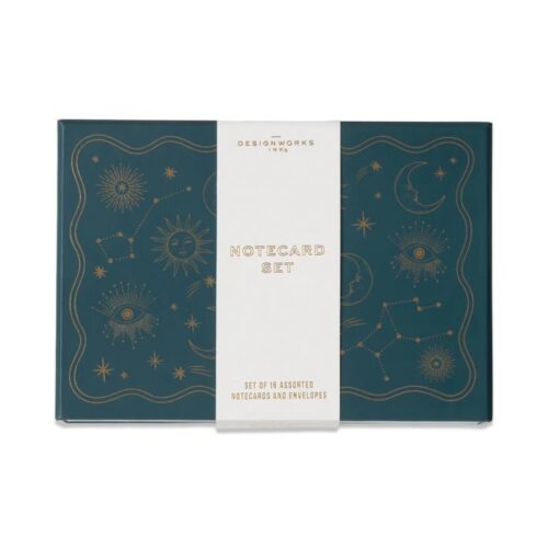 Celestial notecard set 16kaartjes+env