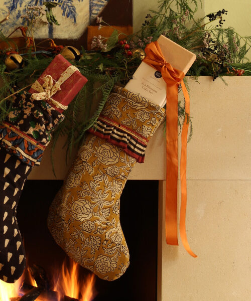 Christmas Stocking Botanical