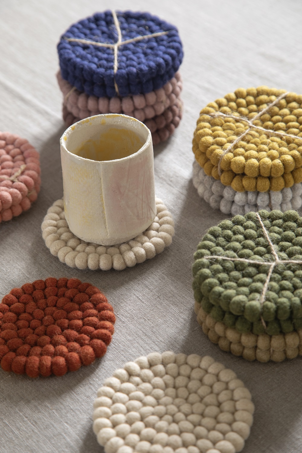 Coaster Vilt Small set/2 grijs