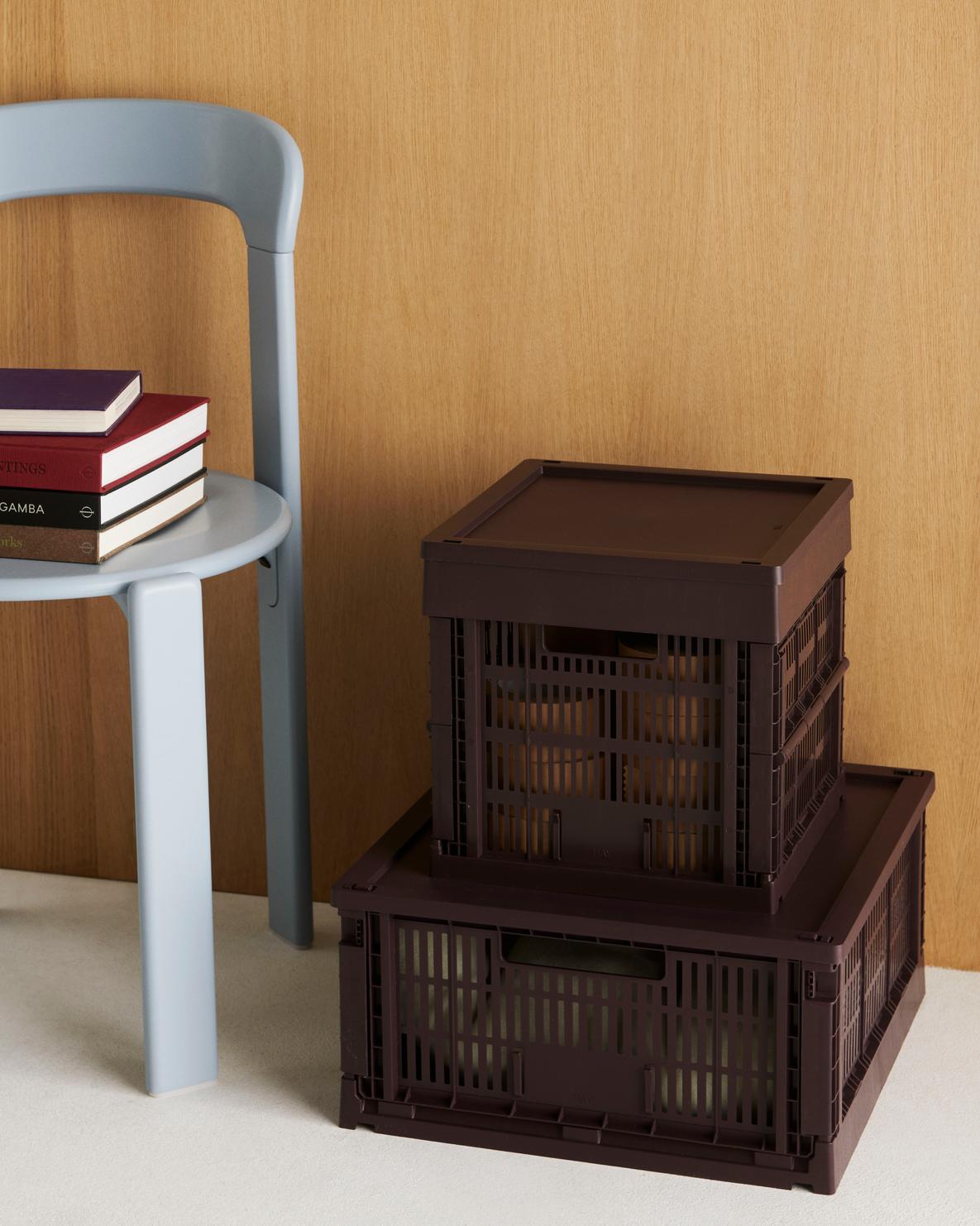 Colour crate Medium Bordeaux