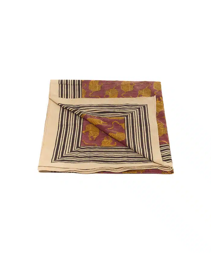 Doing Goods Single Throw Tiger in tote bag