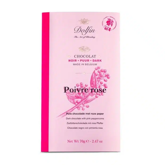 Pure chocolade Roze Peper