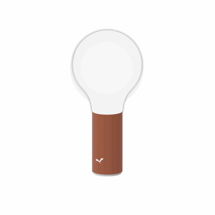 Fermob lamp Aplô red ochre