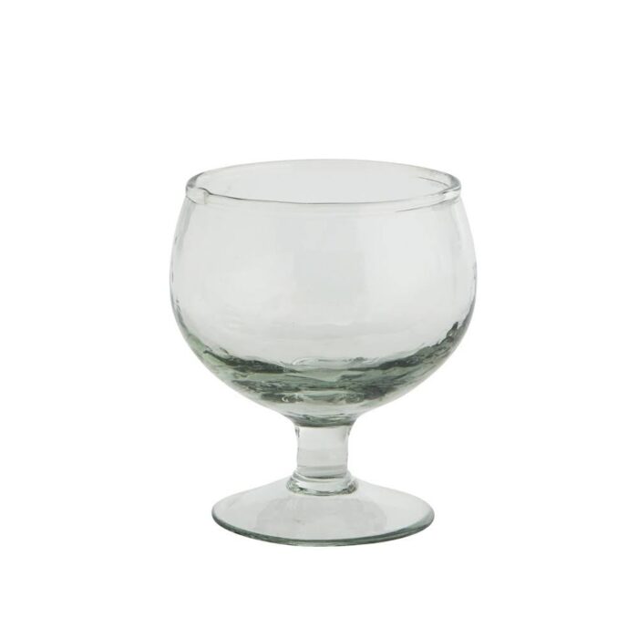 Glass Cognac Hammered
