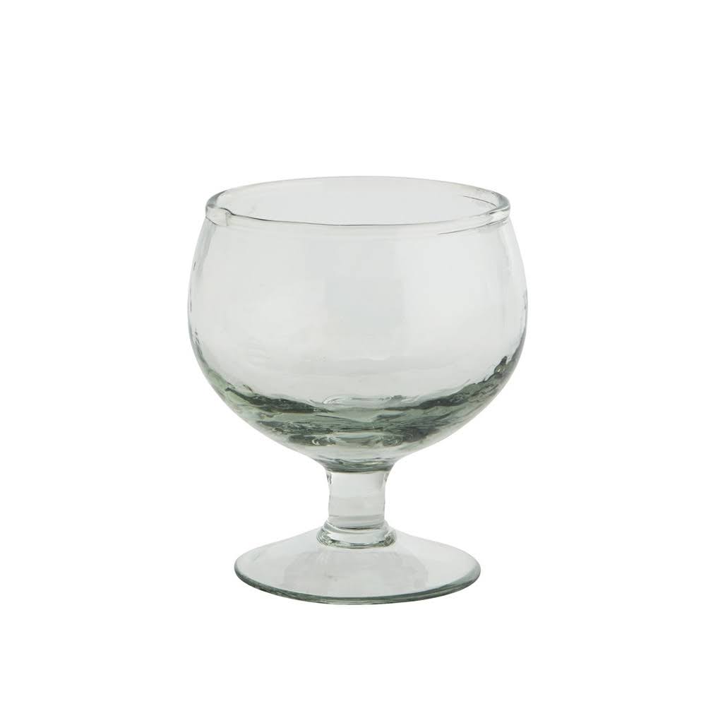 Glass Cognac Hammered