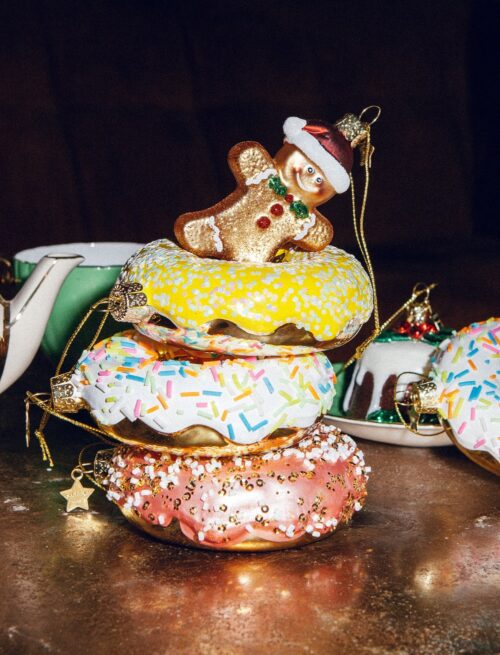 Glazen kerstdecoratie Gingerbread Cookie