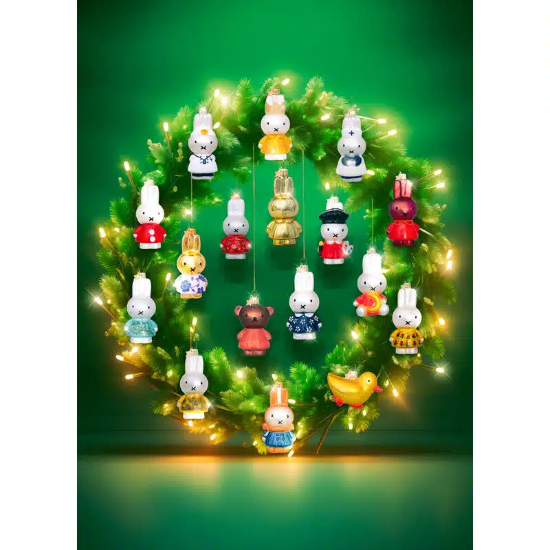 Glazen kerstdecoratie Nijntje