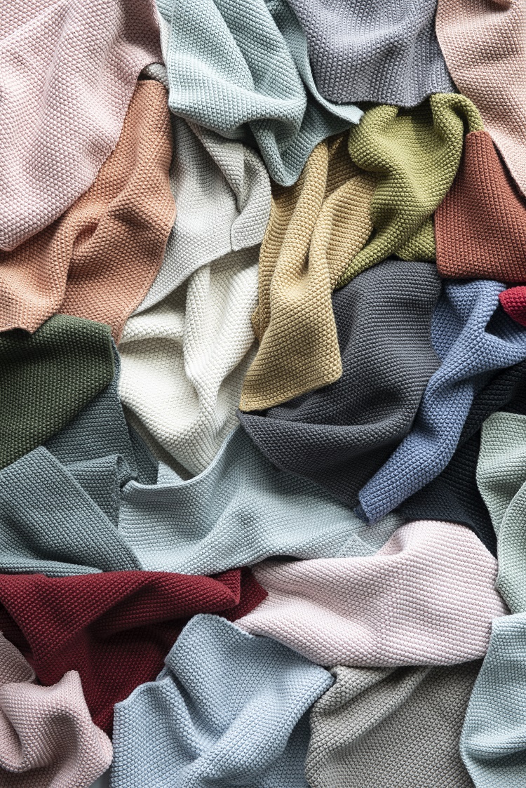 Handdoek dusty green